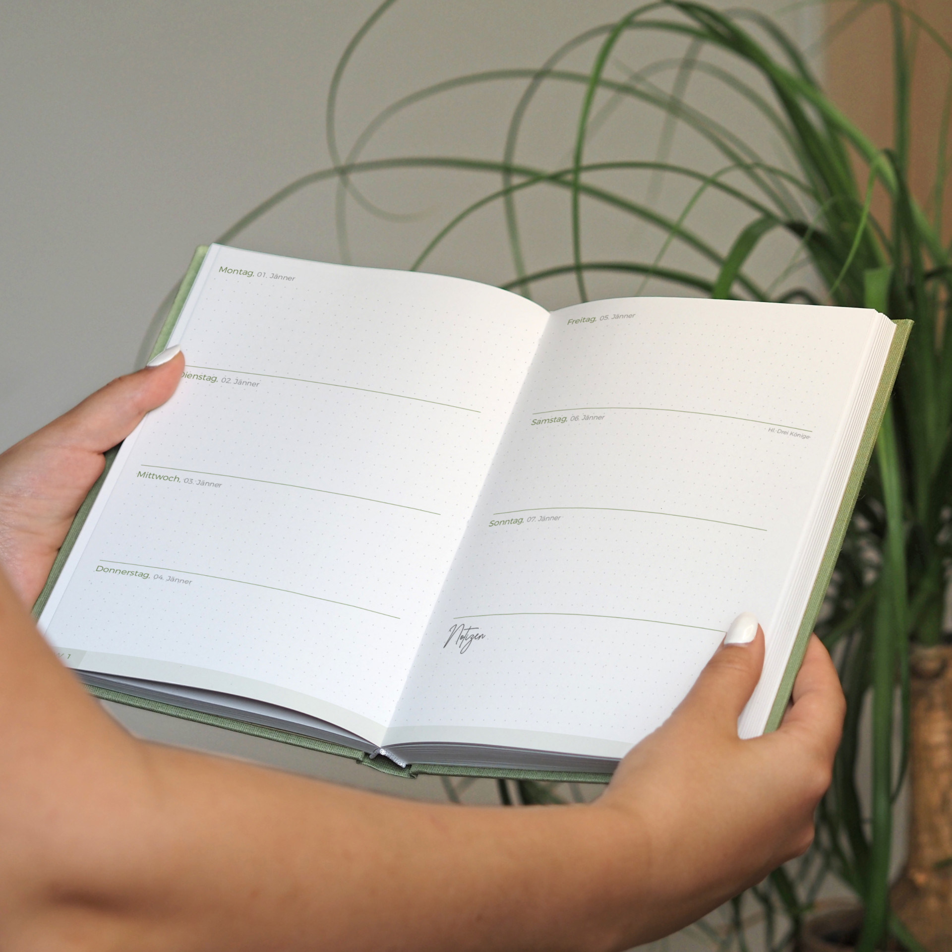 Grünspiriert Naturkalender "VON DER NATUR INSPIRIERT 2025" DIN A5