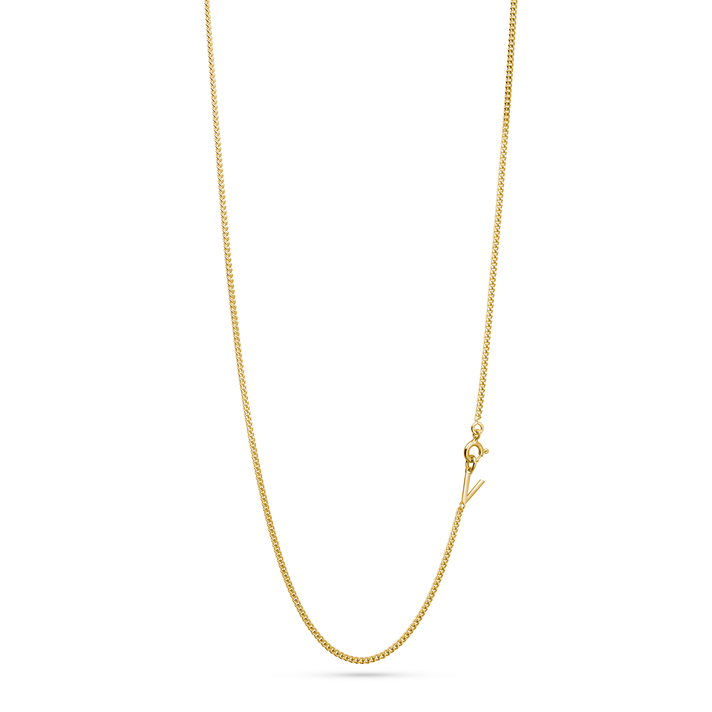 Jukserei Halskette "LETTER" Gold V