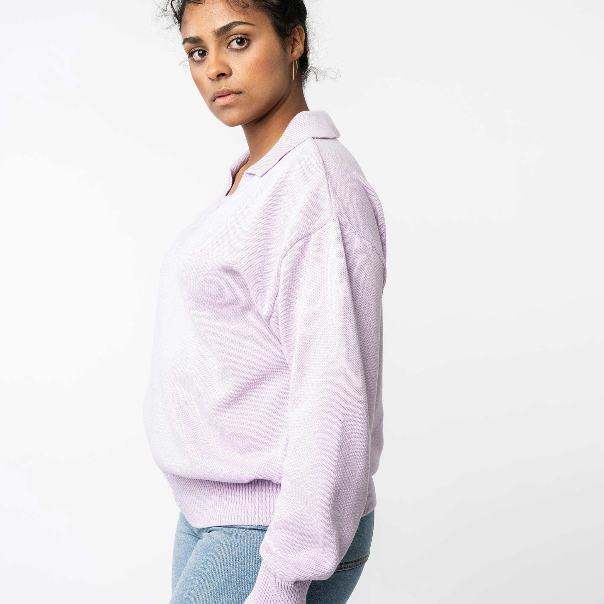 MELA Damen V-Neck Strickpullover "VEDA"