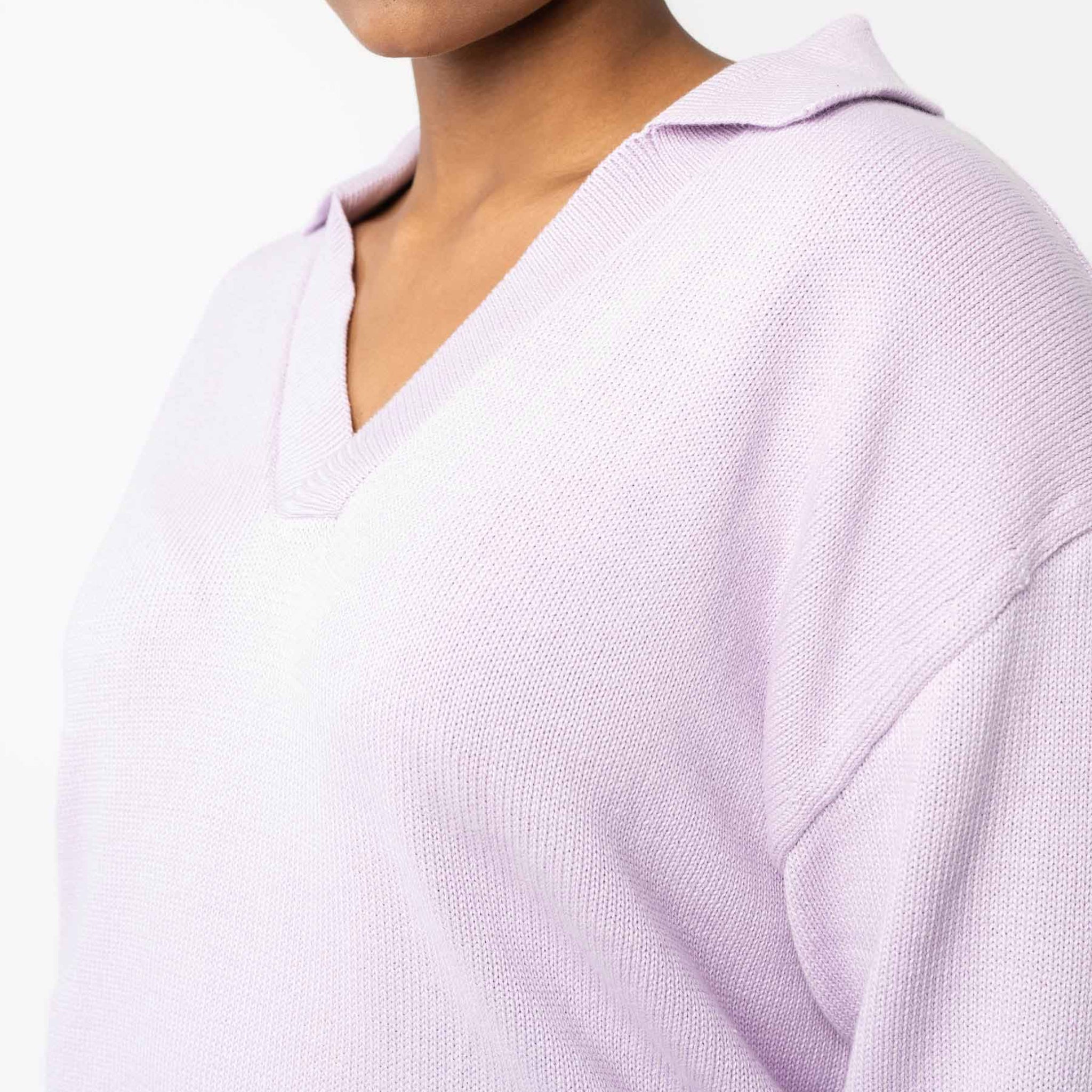 MELA Damen V-Neck Strickpullover "VEDA"