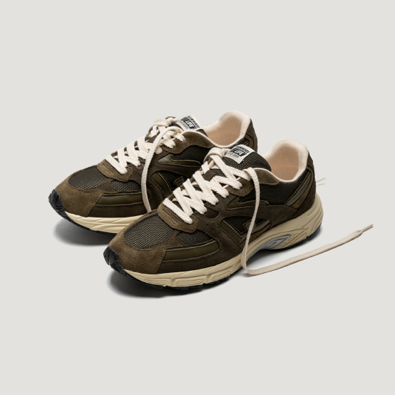 Flamingo's Life Unisex Sneaker "Wairoa" Parka Green