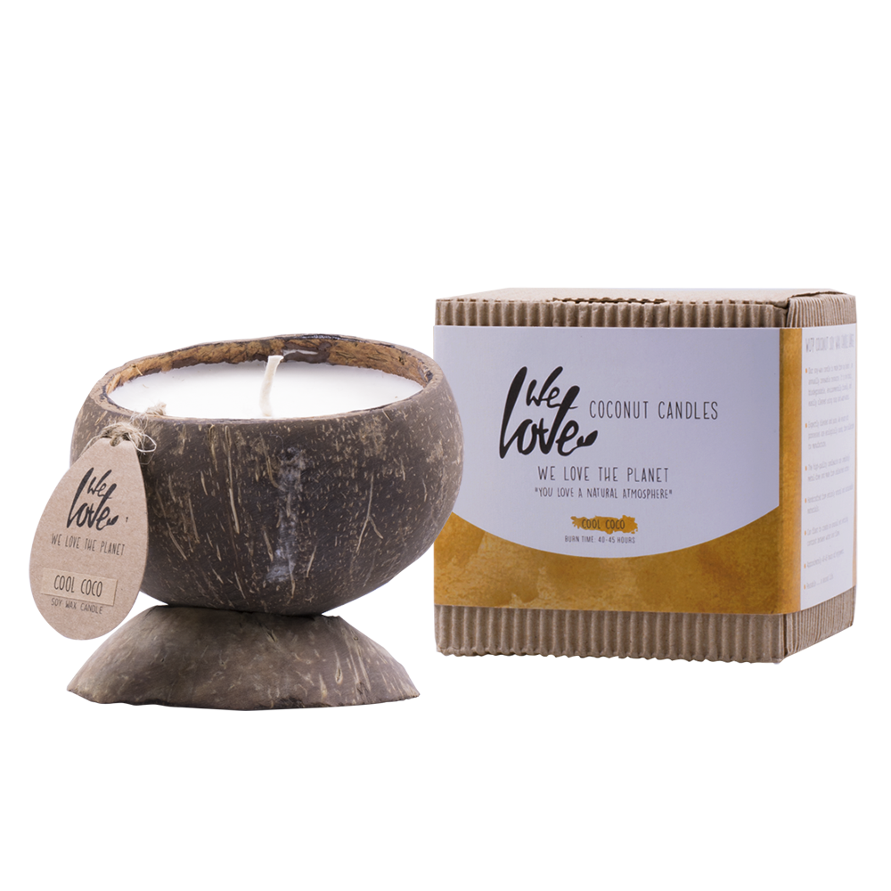 We Love The Planet Kokosnuss Sojawachskerze Cool Coconut
