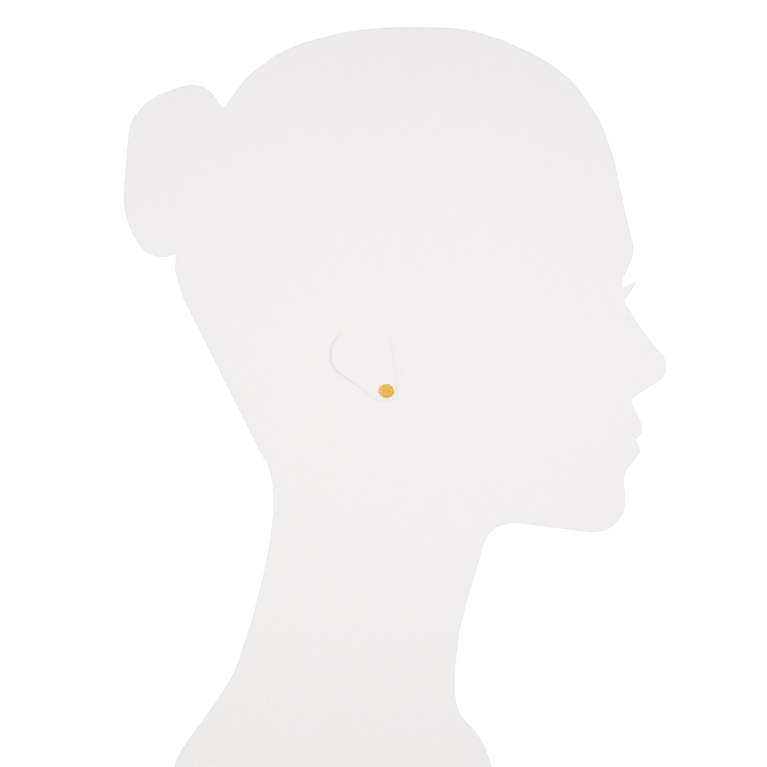 Charlotte Wooning Damen Ohrstecker "Ancient Flat Ball"