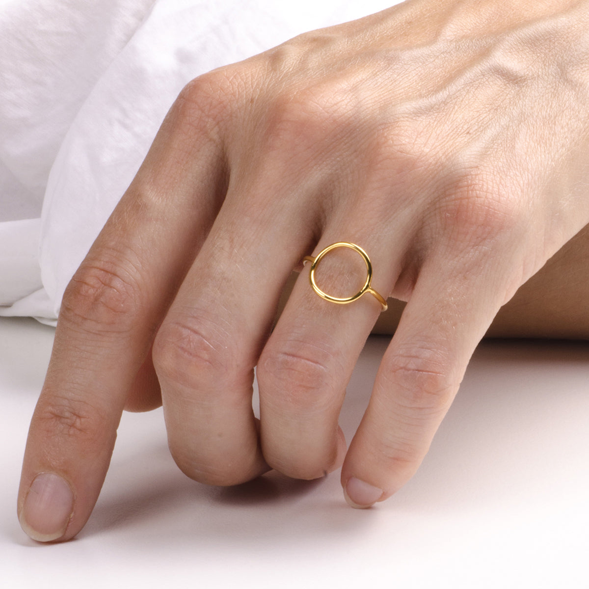 Charlotte Wooning Damen Ring "Geometry Circle"