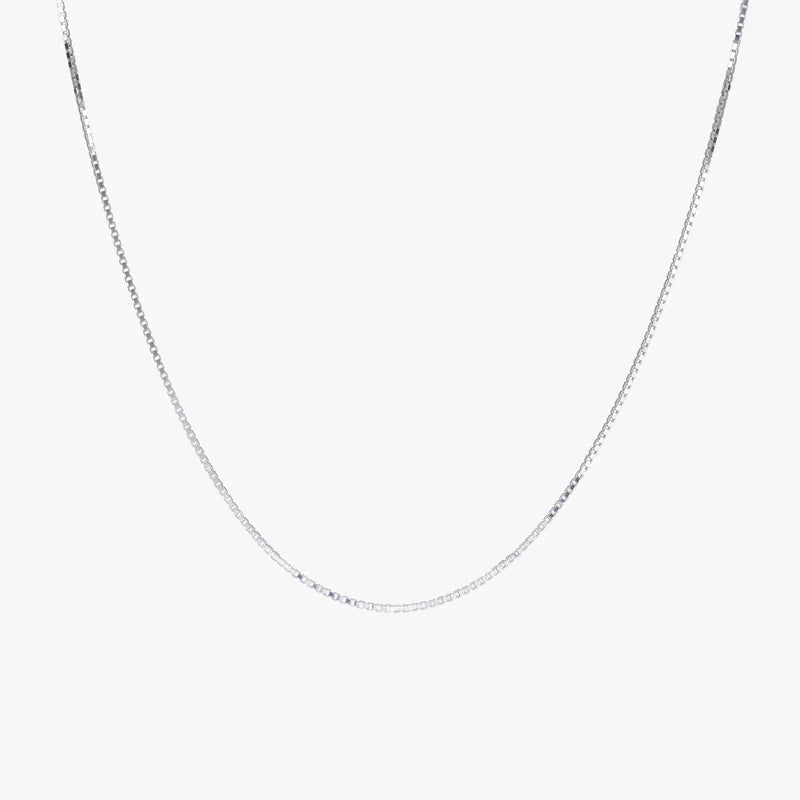 Wildthings Kette "Box Choker" Silber 36 cm