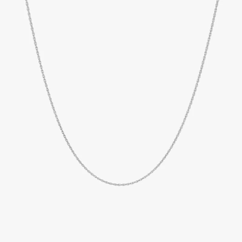 Wildthings Kette "Rope chain necklace" Silber 45 cm