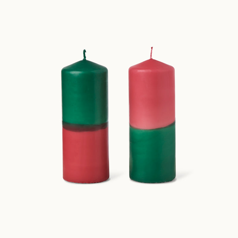 by Vivi Stumpenkerze Dip Dye - XL Christmas Spirit