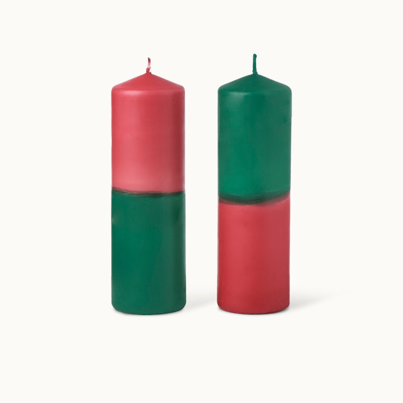 by Vivi Stumpenkerze Dip Dye - XXL Christmas Spirit