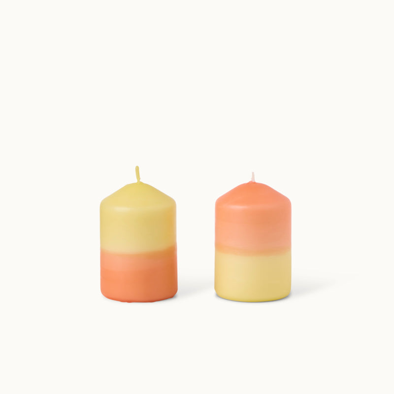 by Vivi Stumpenkerze Dip Dye - M Sunny Terra