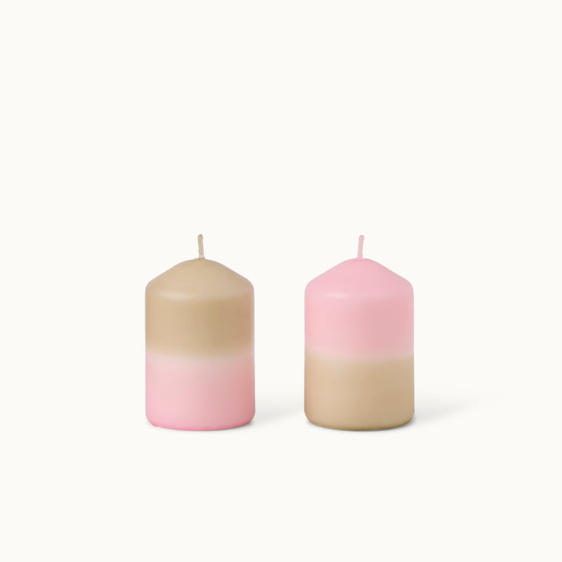 by Vivi Stumpenkerze Dip Dye - M Raspberry
