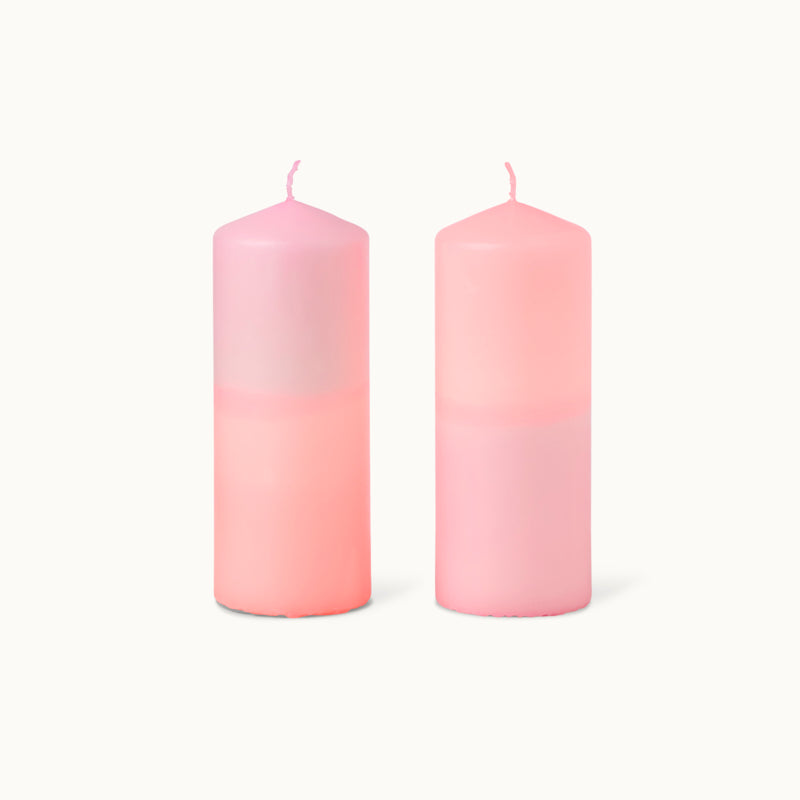 by Vivi Stumpenkerze Dip Dye - XL Totally Flamazing
