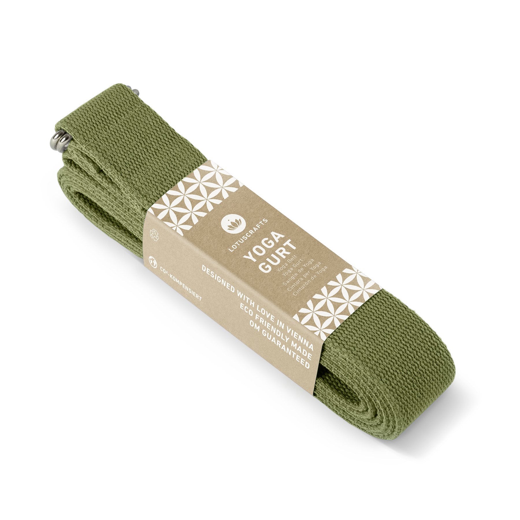 Lotuscrafts Yoga-Gurt Oil Green