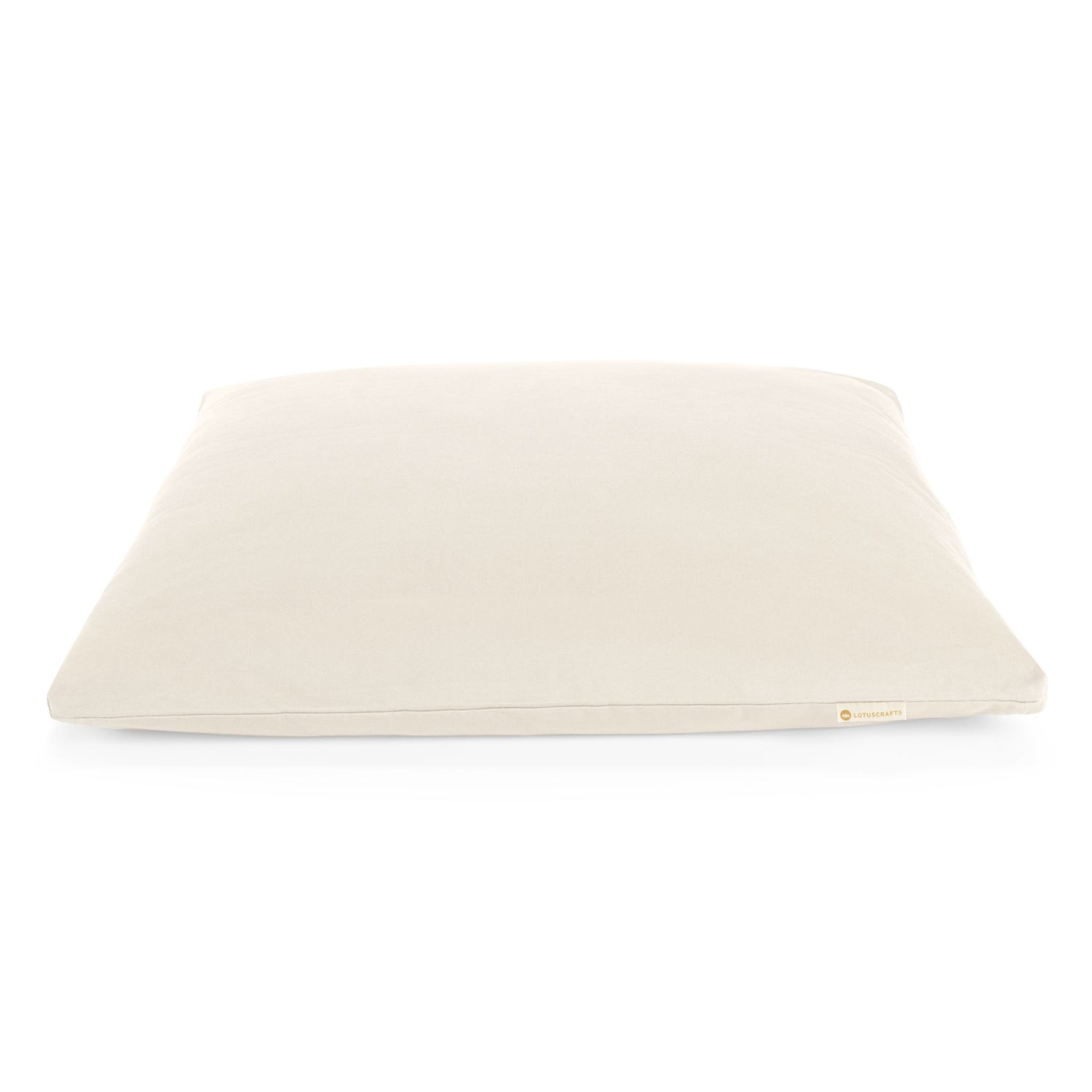 Lotuscrafts Meditationsmatte Zabuton DELUXE Naturfarben