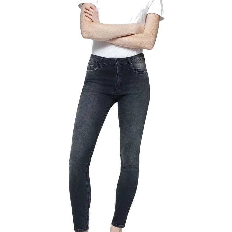 ARMEDANGELS Damen Skinny Fit Mid Waist Jeans "TILLAA" Washed Grey