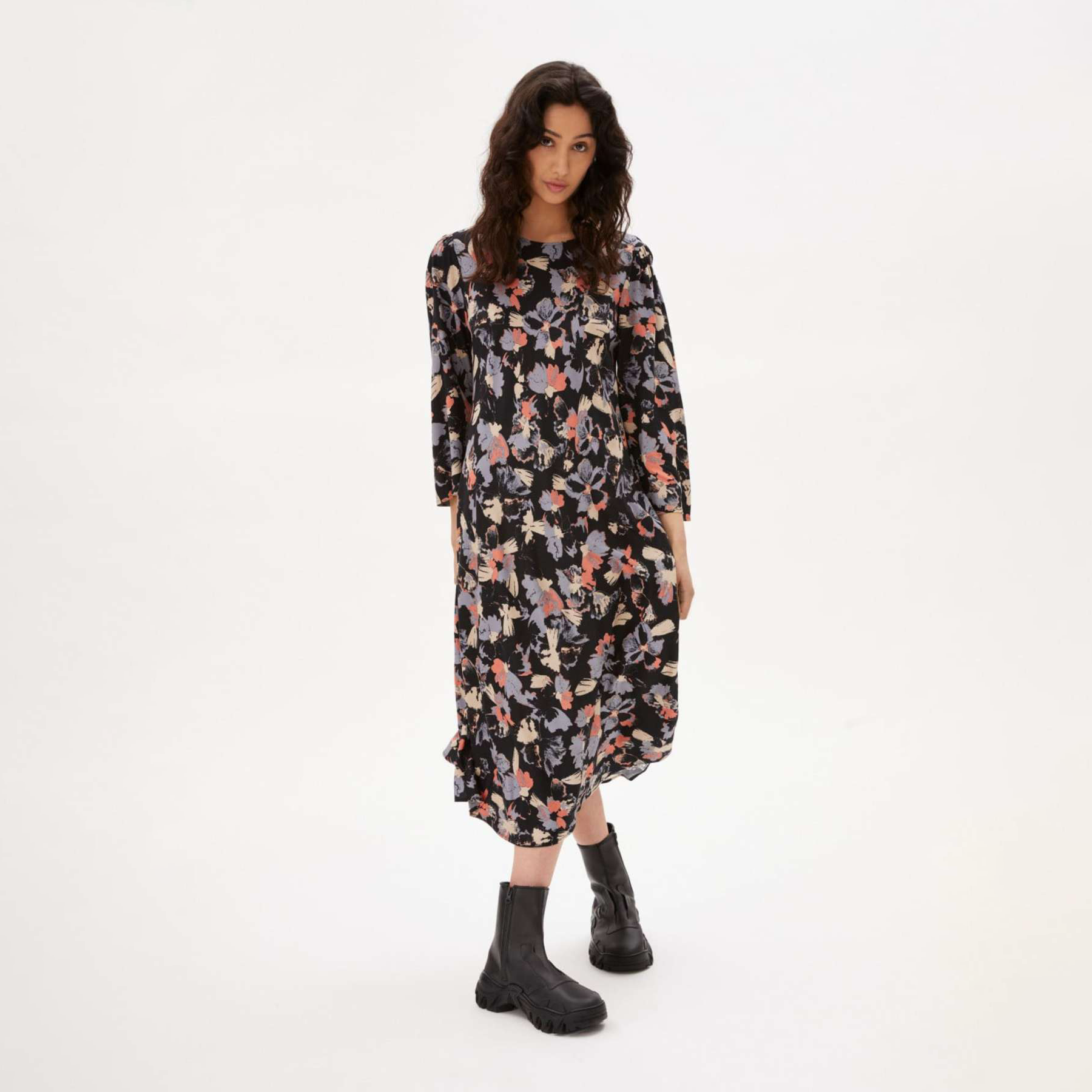ARMEDANGELS Damen Kleid "Elmaa" - Blotched Blooms