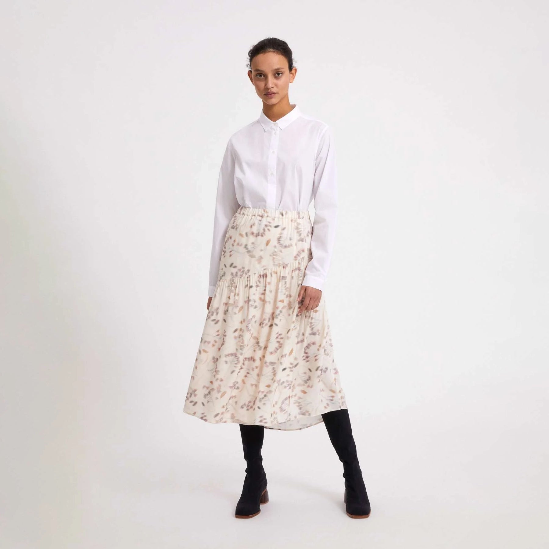 ARMEDANGELS Damen Rock "Svetlaa" - Pressed Flowers XL