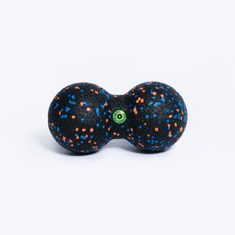 BLACKROLL® Faszienball "DUOBALL 08" Black Green Orange