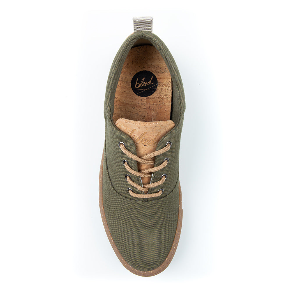bleed clothing SNEAKER "ECO4" Olive