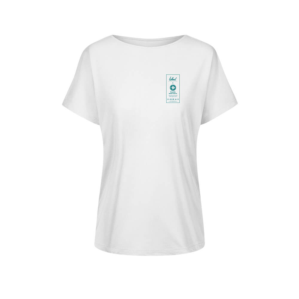 bleed clothing Damen T-Shirt Flustix x bleed One Shirt White