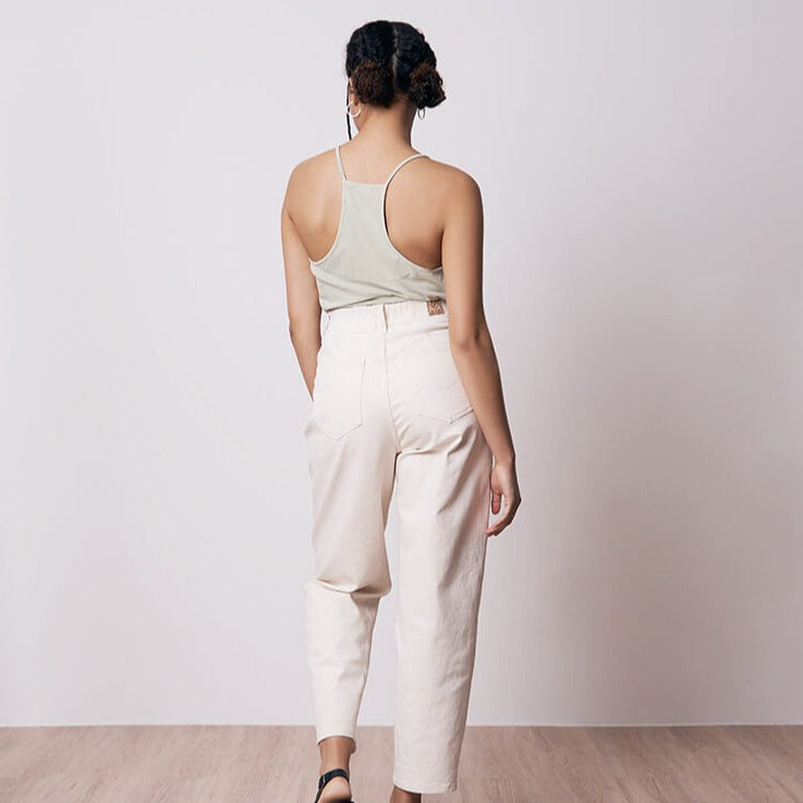 bleed clothing Damen Pleat Moms Jeans