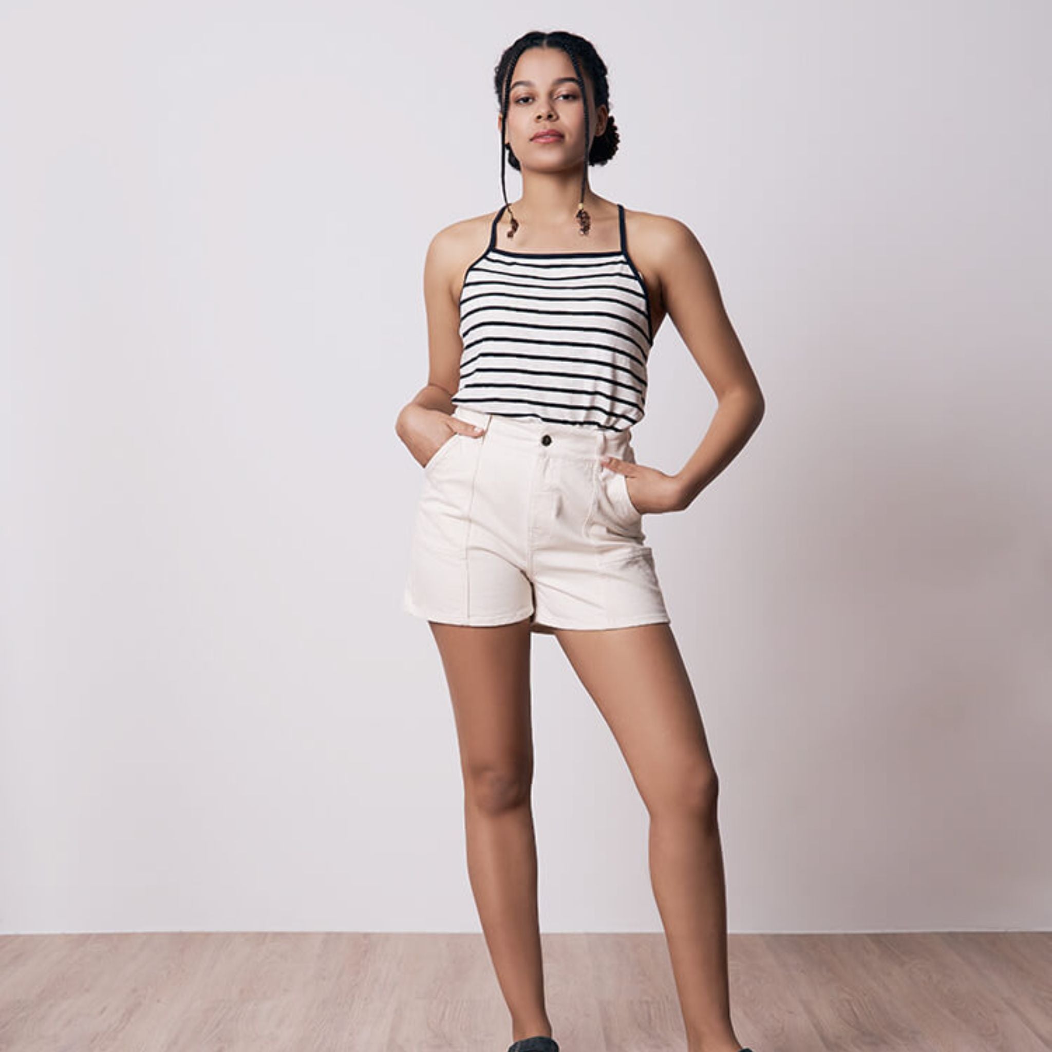 bleed clothing Damen Loose Jeans Shorts