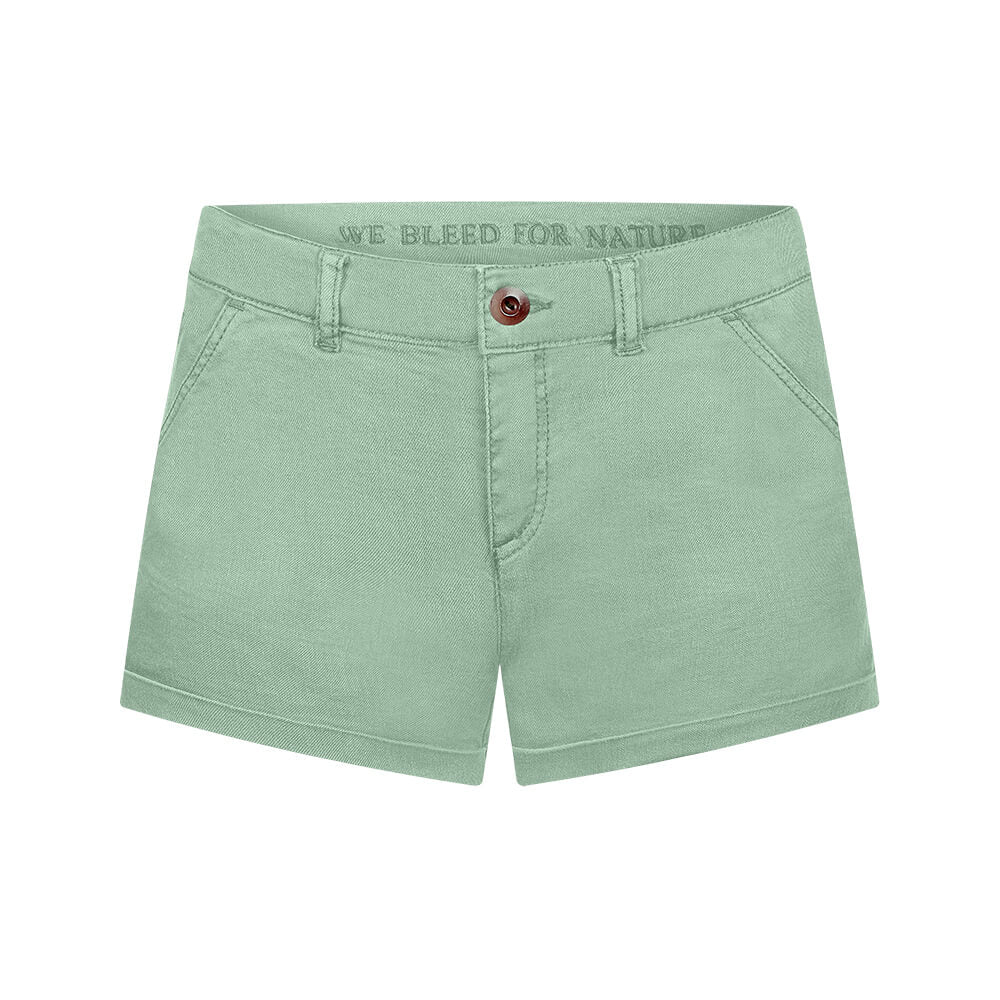 bleed clothing DAMEN Ecomicro-Chino Shorts Green