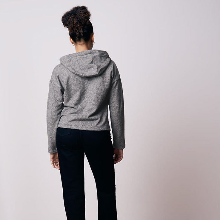 bleed clothing Damen Stripe Hoody Hemp