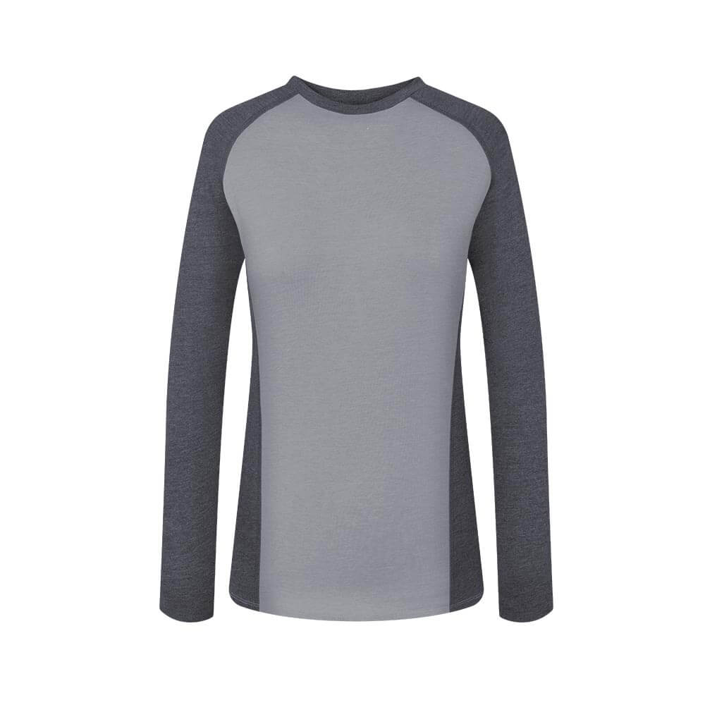 bleed clothing Damen Plant-Based Super Active Longsleeve Grey