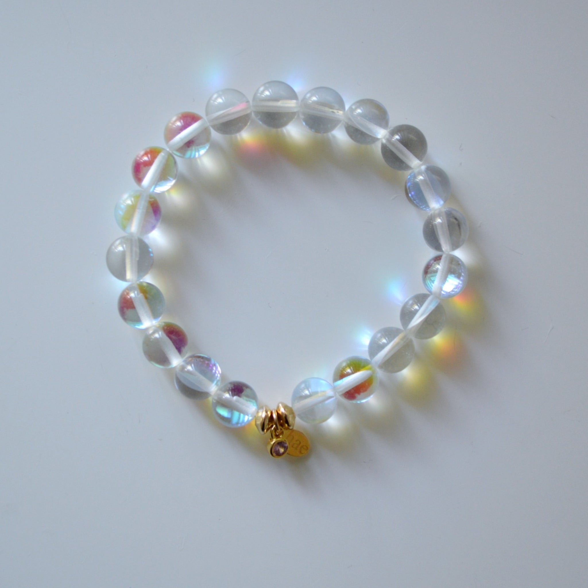 Hola Amor Estudios "Bubble Bracelet" Weiß