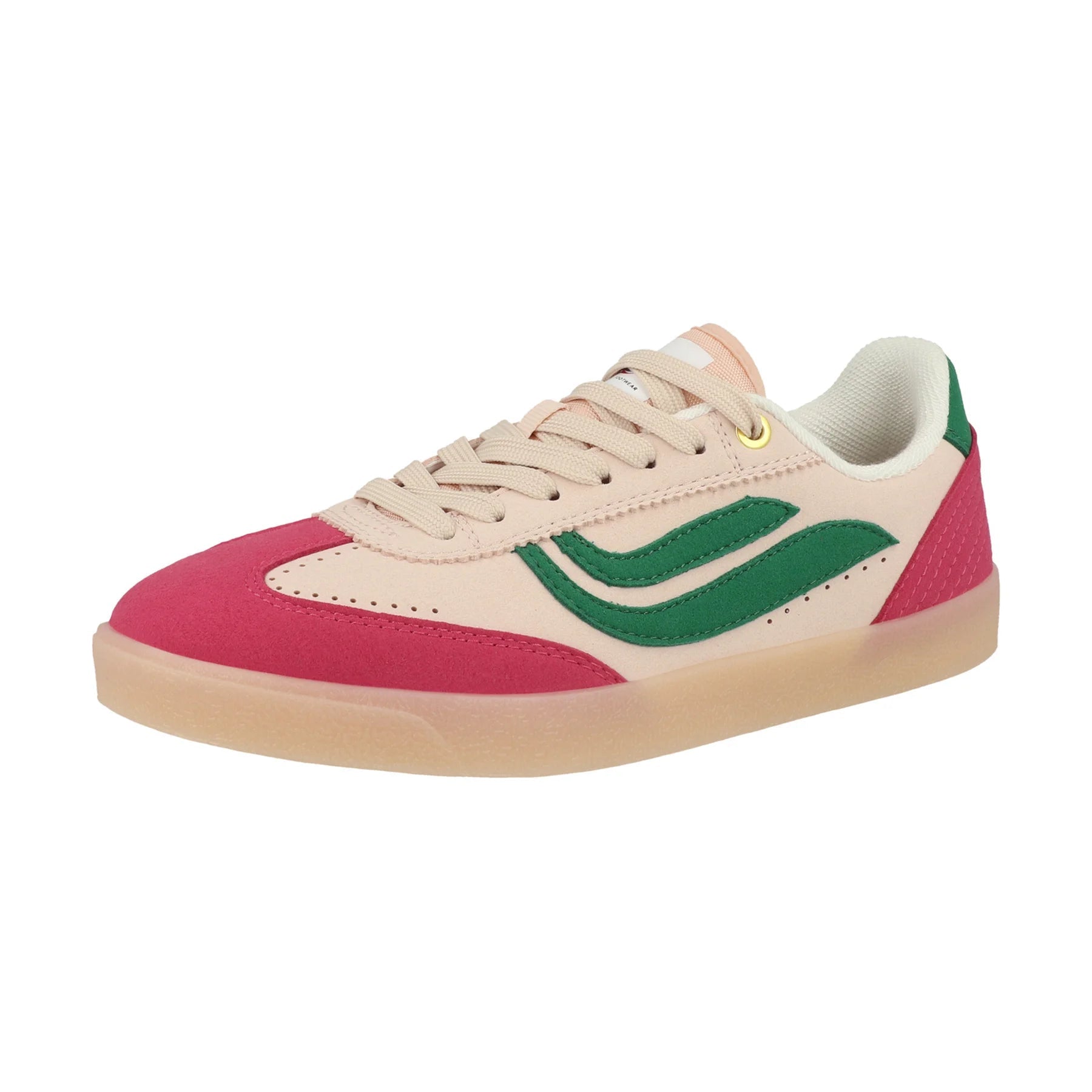 Genesis Footwear "G-Volley Hairy" Pink Rose Green