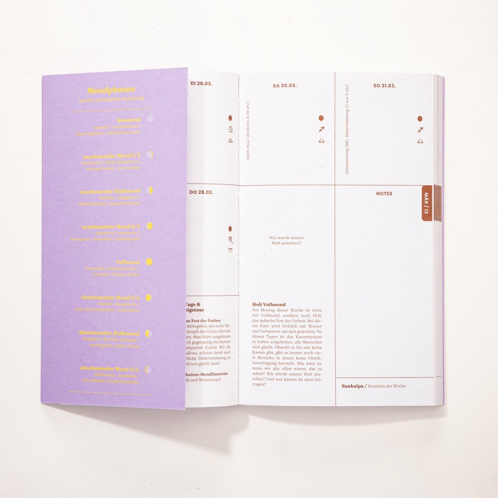 Candrakala Yoga-Kalender 2024 "Flow to the Moon"