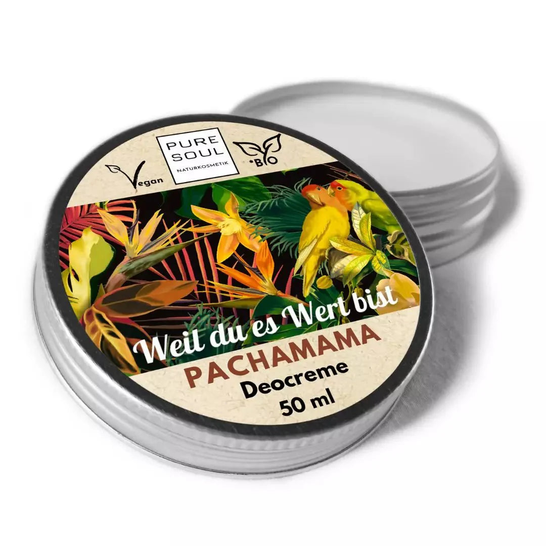 PURE SOUL Naturkosmetik Deo Creme "PACHAMAMA"