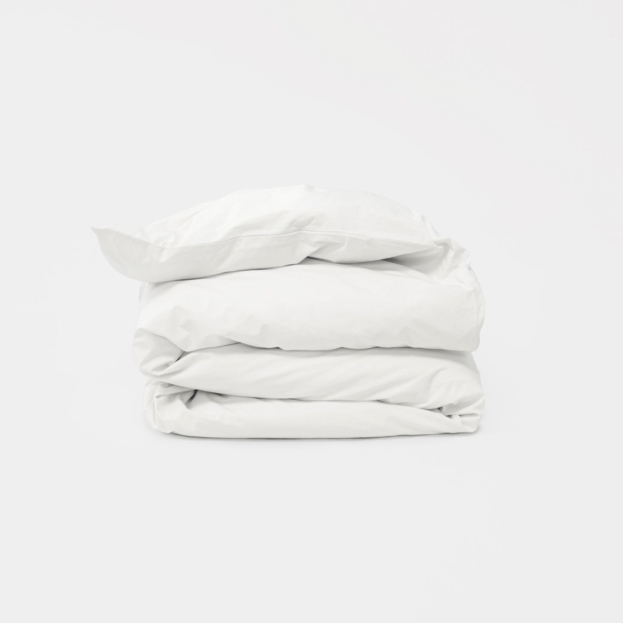 erlich textil Bettdeckenbezug "Finn" Weiß