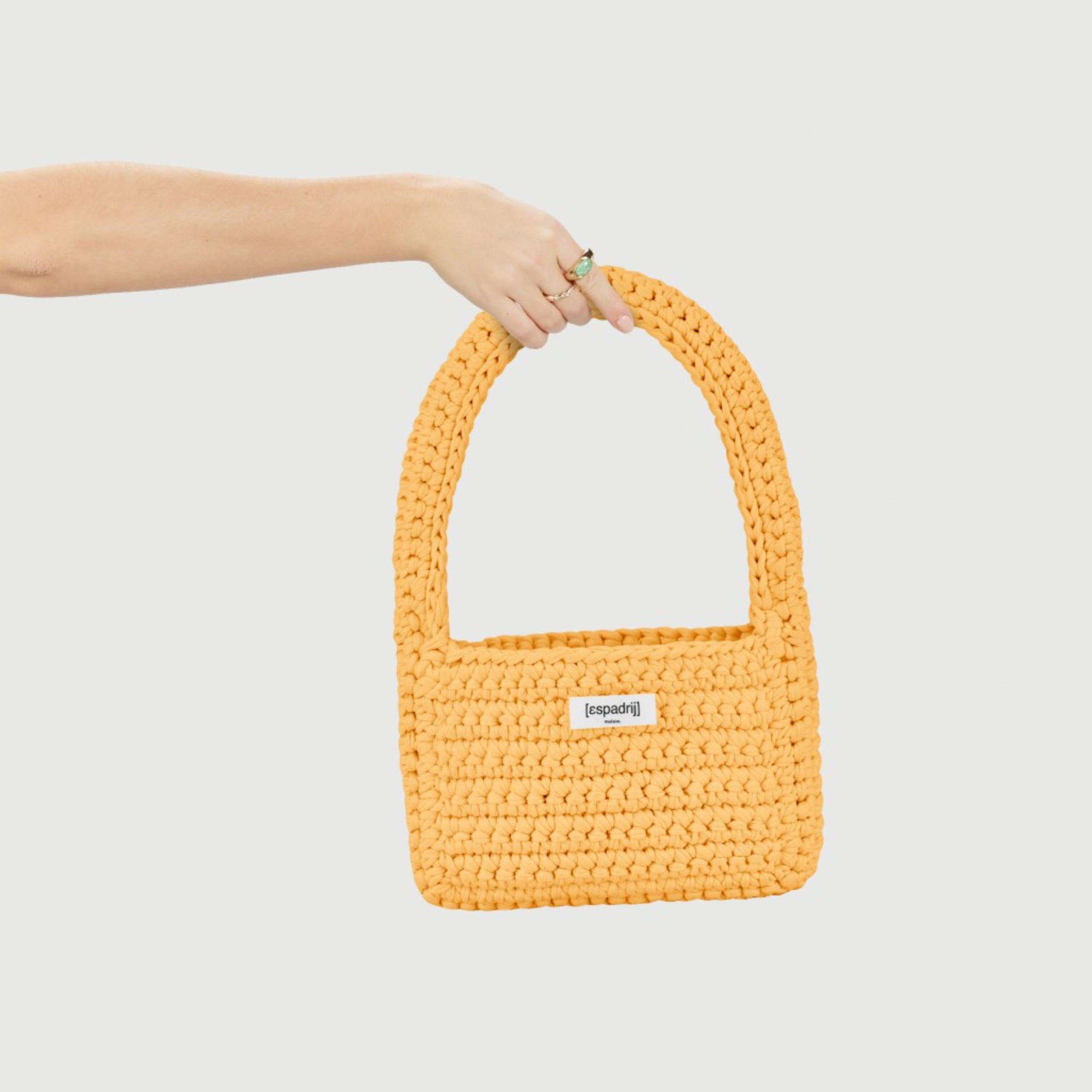 Espadrij l´originale Tasche "CROCHET BAG" One Size Melone