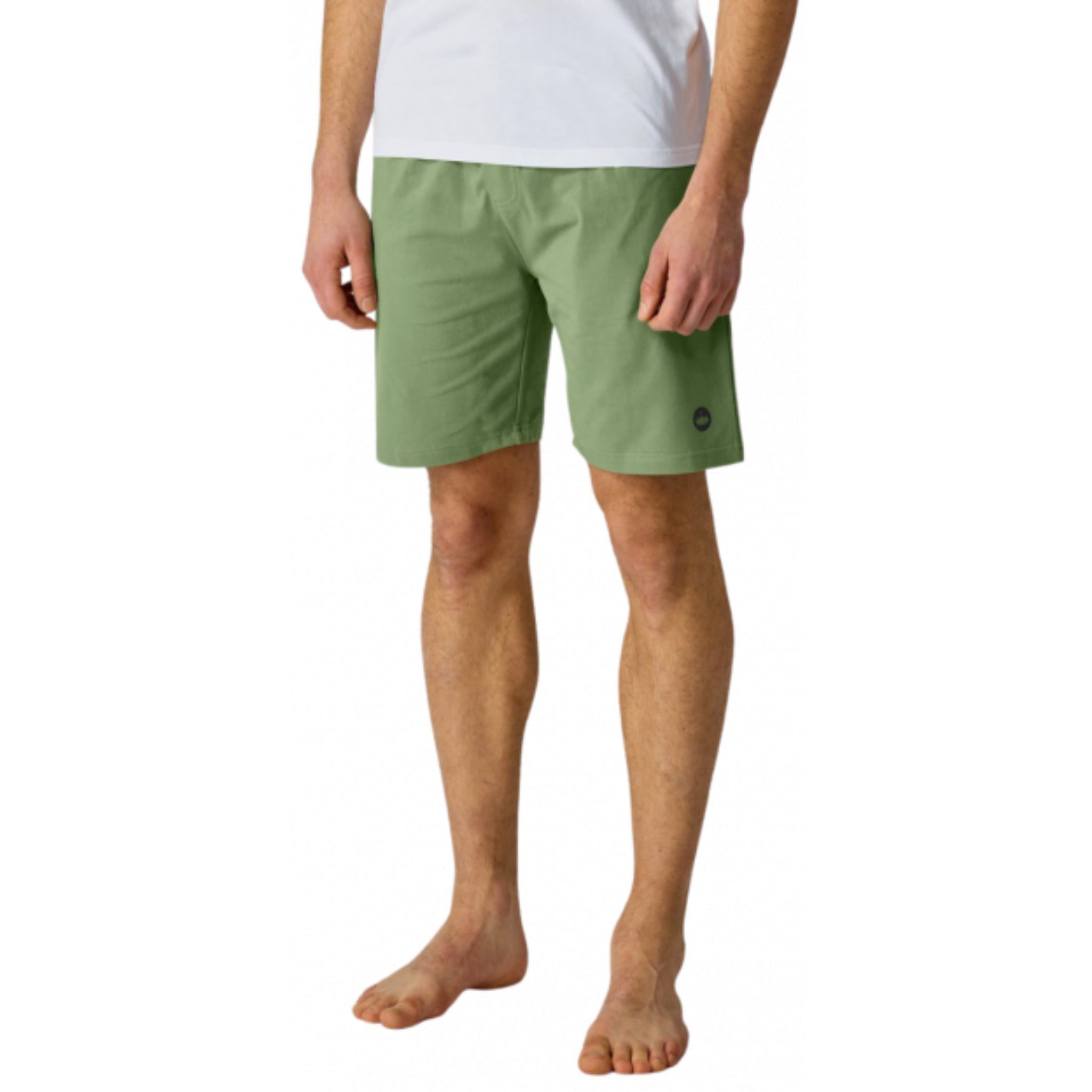 Lotuscrafts Organic Mens Yoga Short Oil Green