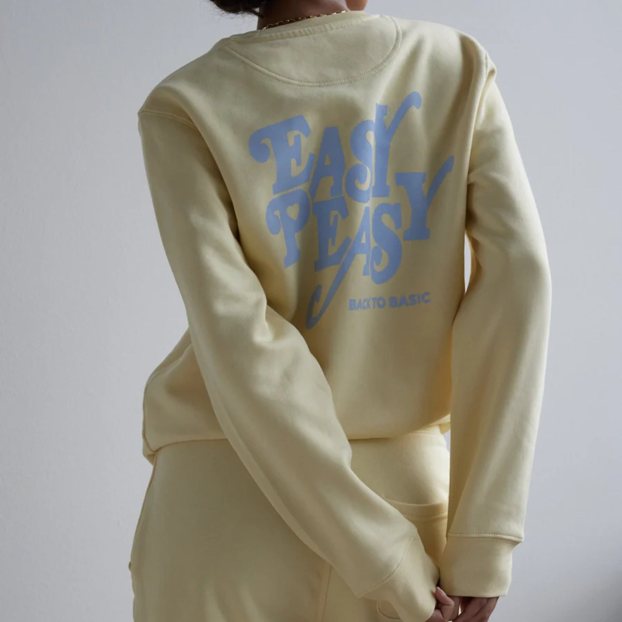 hey soho x Nina Bott Sweater "Easy Peasy"
