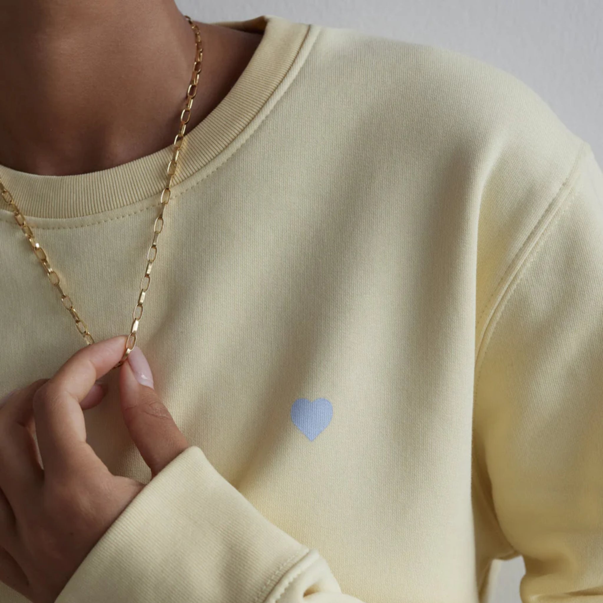 hey soho x Nina Bott Sweater "Easy Peasy"