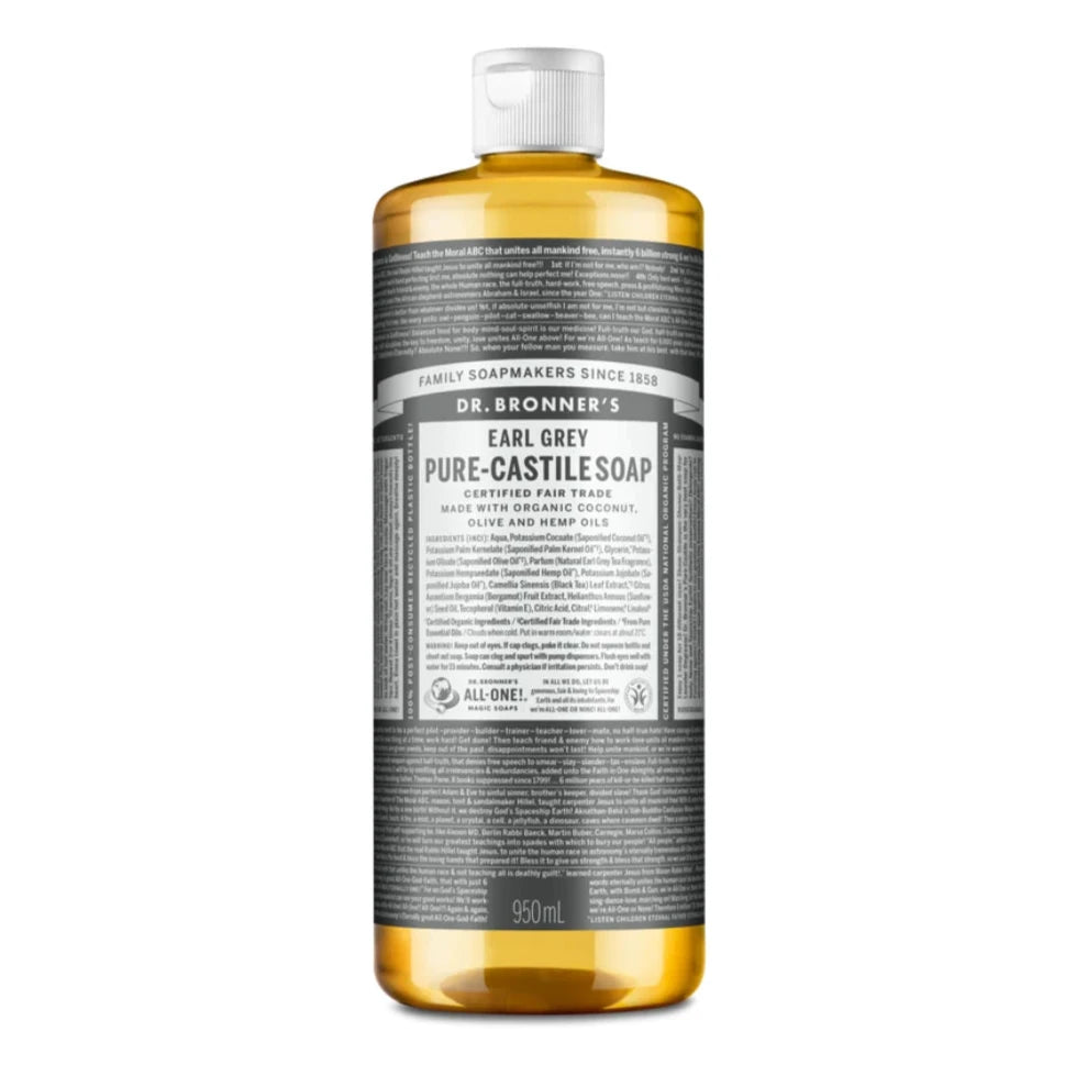 Dr. Bronner's Flüssigseife "18-in-1" Earl Grey - verschiedene Größen 950 ml
