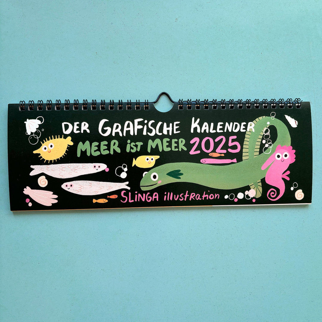 Slingashop "Kalender 2025" Der GraFische Kalender 2025