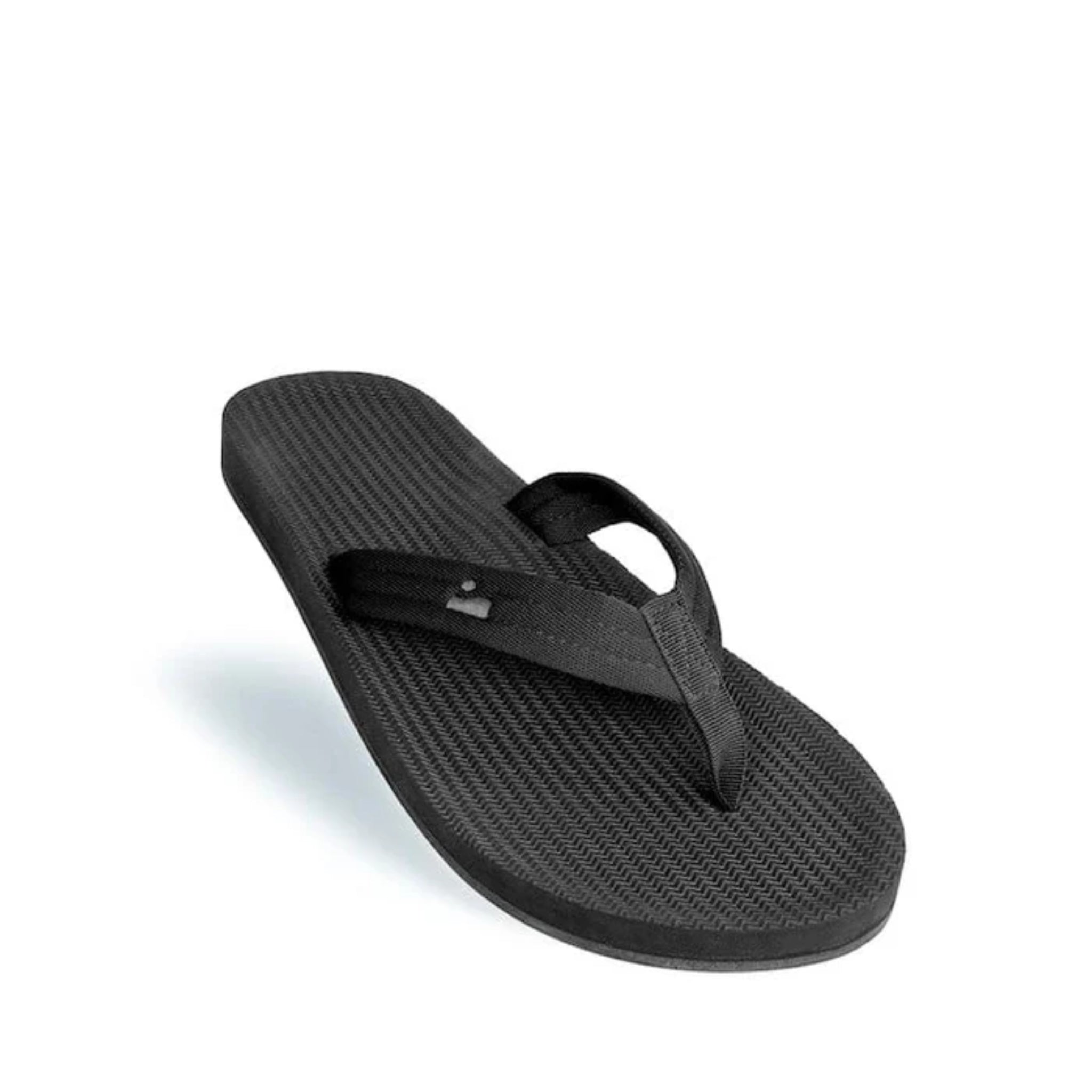 indosole Flip Flops "Easy Living" Black