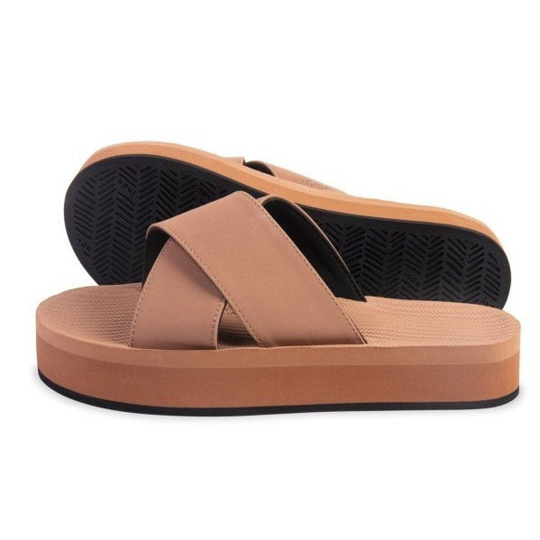 indosole Sandalen "Cross Plateau"