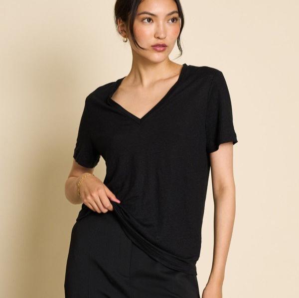 JAN N JUNE Damen T-Shirt "VECTOR LI" L Schwarz