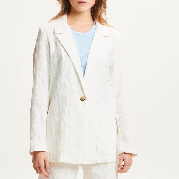 KnowledgeCotton Apparel Damen Blazer "Clover" L Weiß