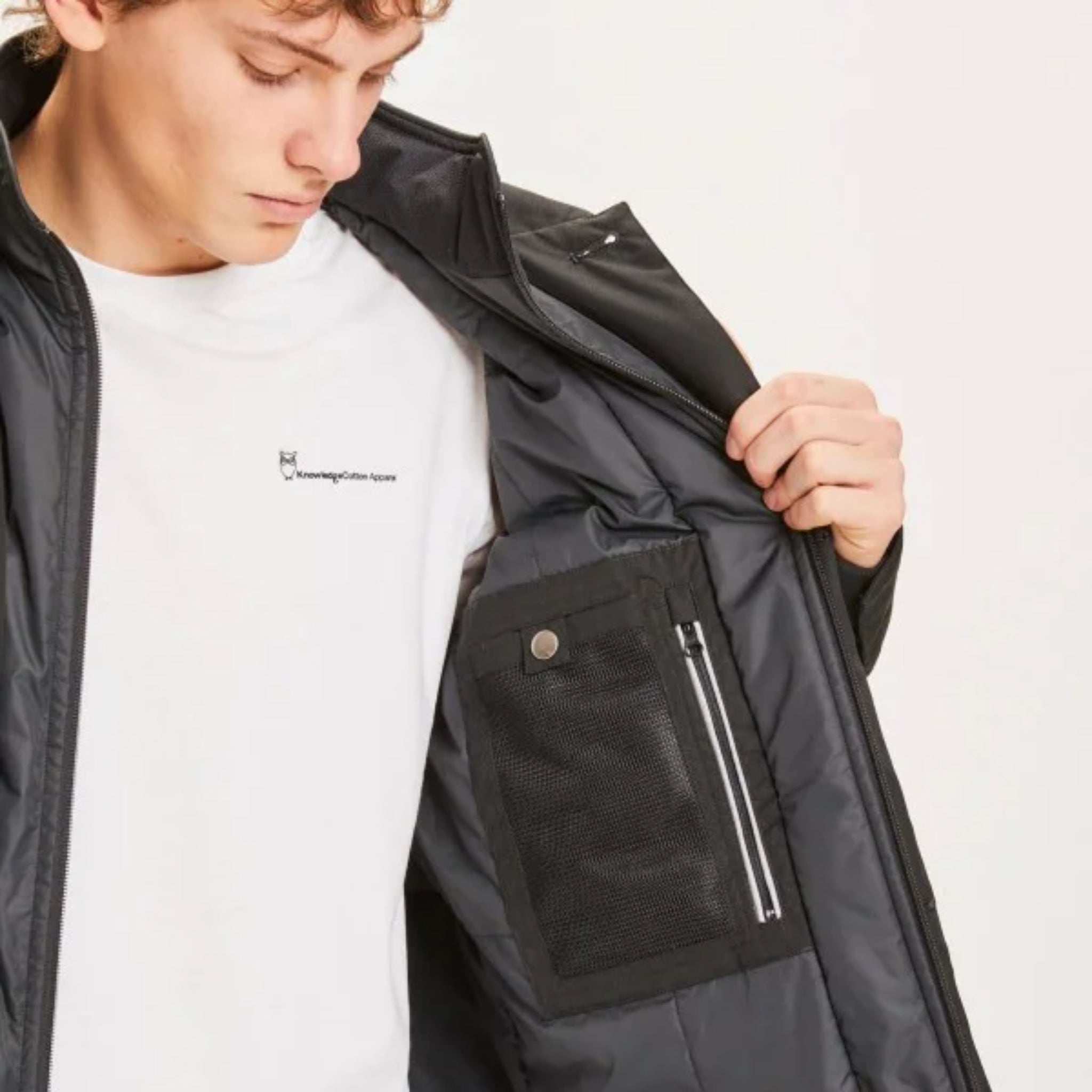 KnowledgeCotton Apparel Herrenjacke "Arctic Canvas"