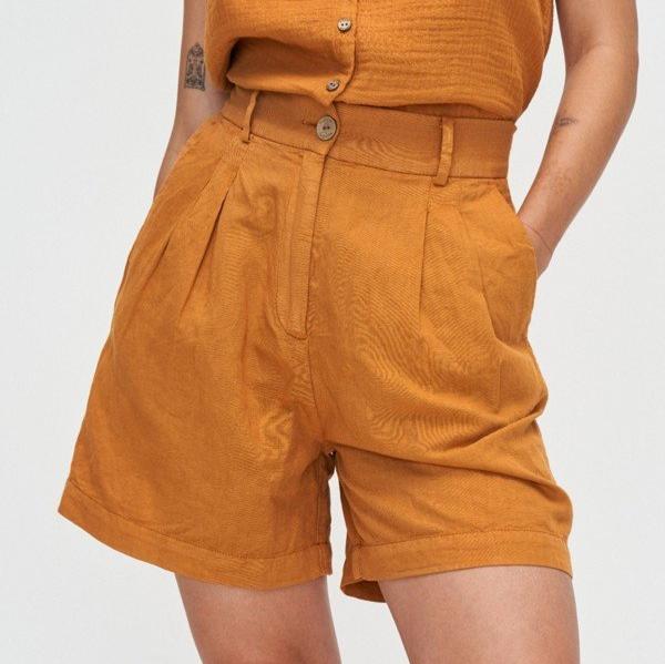 KUYICHI Damen Shorts "Sofia" XS Inca Desert