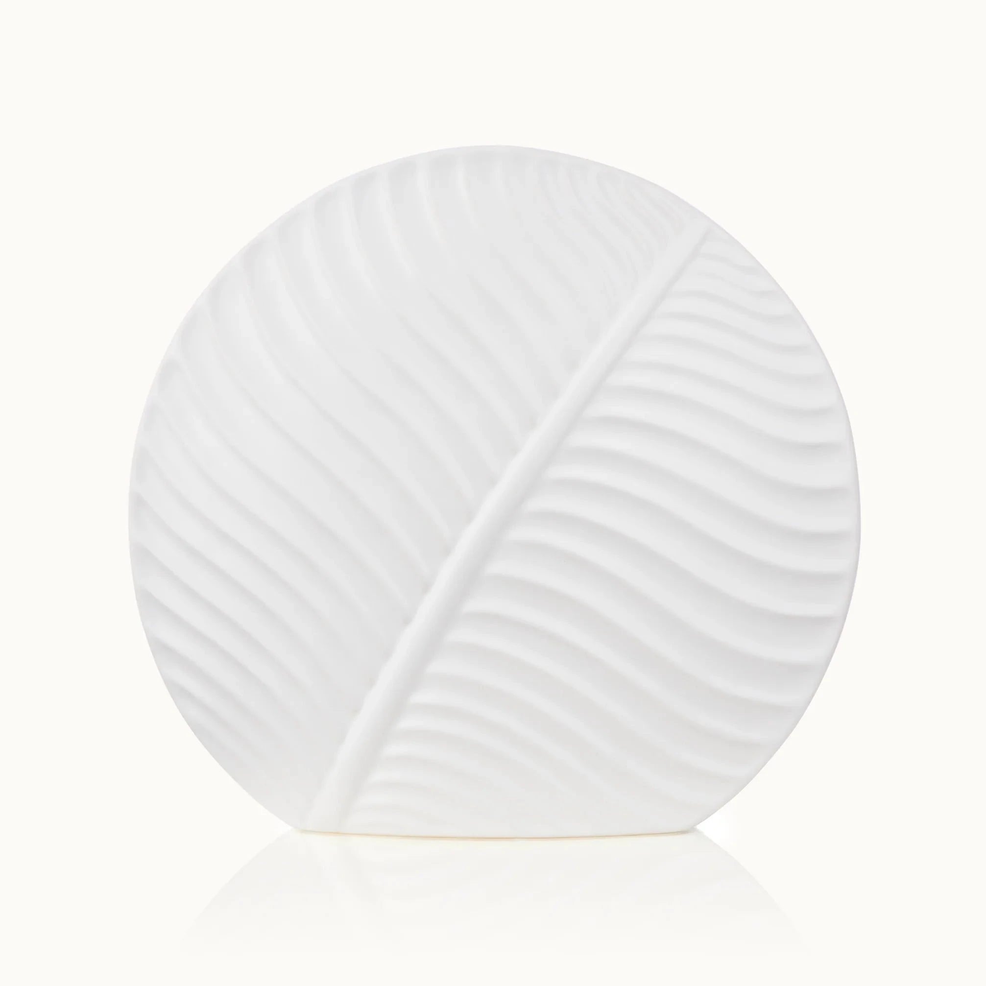 by Vivi Vase "Leaf" Groß Weiß