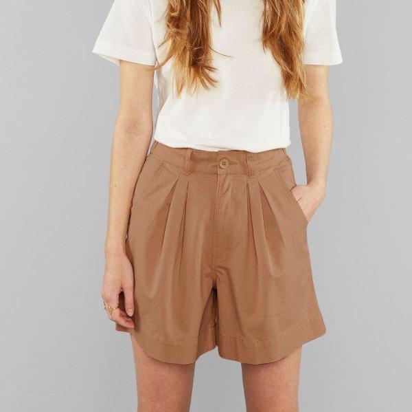 dedicated Damen Shorts "Grundsund" S Wood Brown