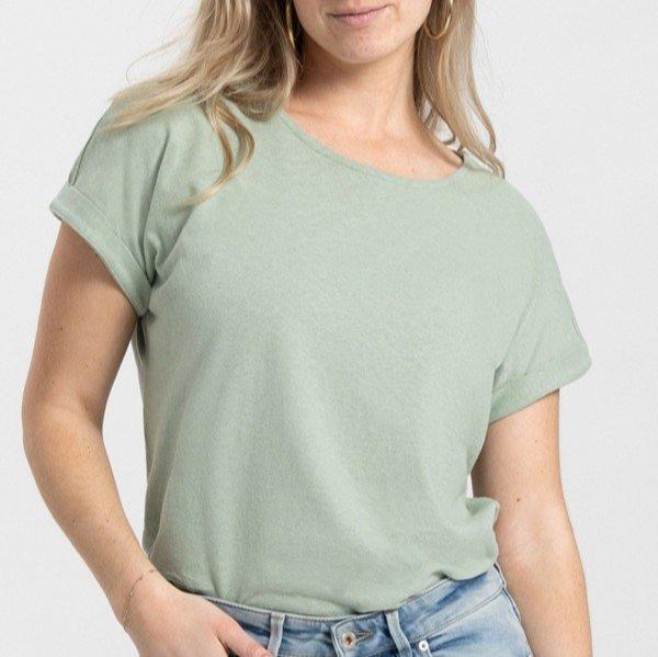 KUYICHI Damen T-Shirt "Bella" L Pale Green
