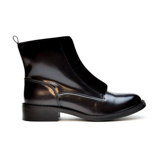 NAE Stiefel "Zipme" Schwarz