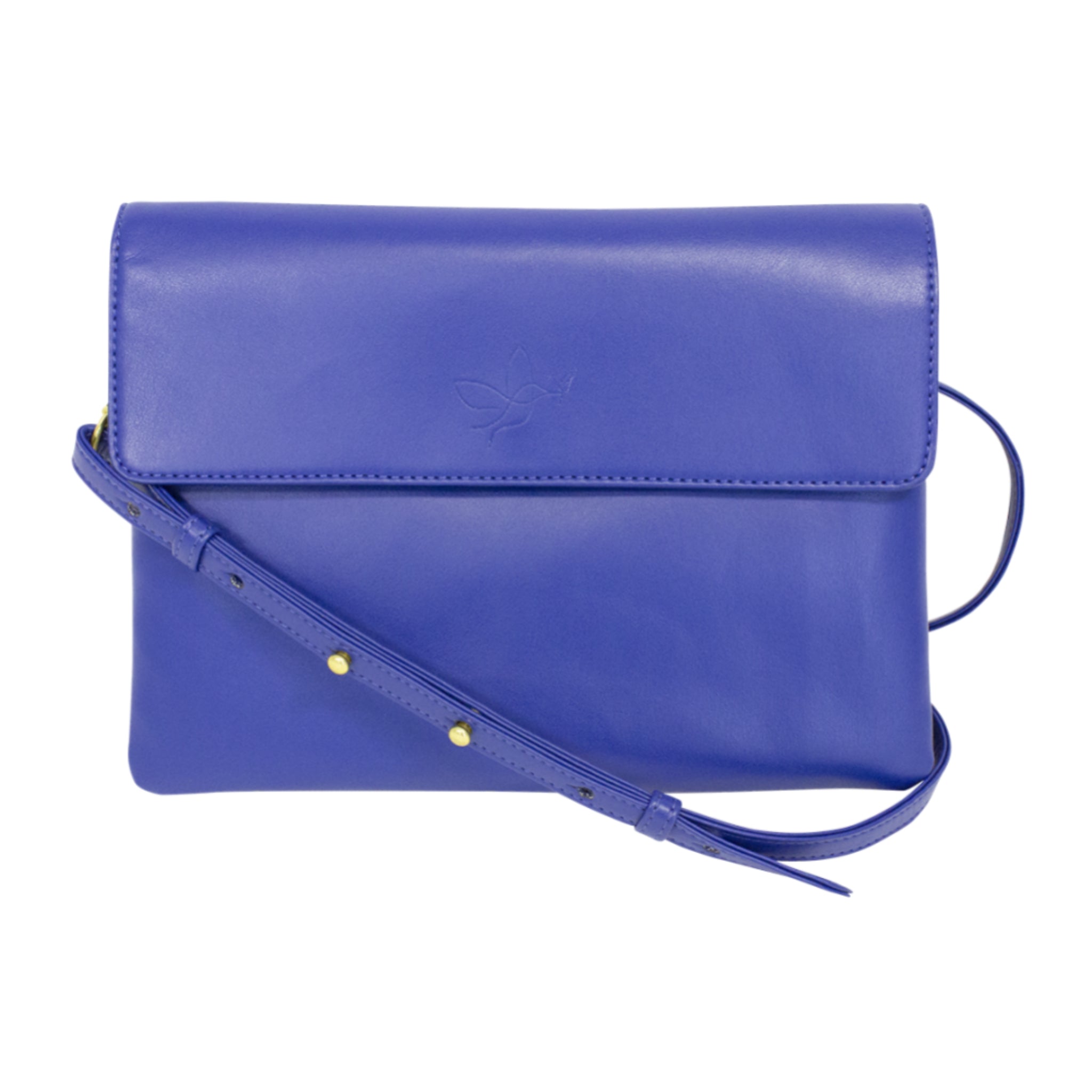 nuuwai Vegane Clutch "NIR" Cobalt Blue
